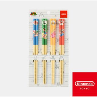 ニンテンドウ(任天堂)の新品 任天堂 ニンテンドー マリオ 子供用箸セット(カトラリー/箸)