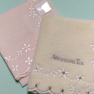 アフタヌーンティー(AfternoonTea)のW 142　アフタヌーンティータオルハンカチセット(タオル/バス用品)