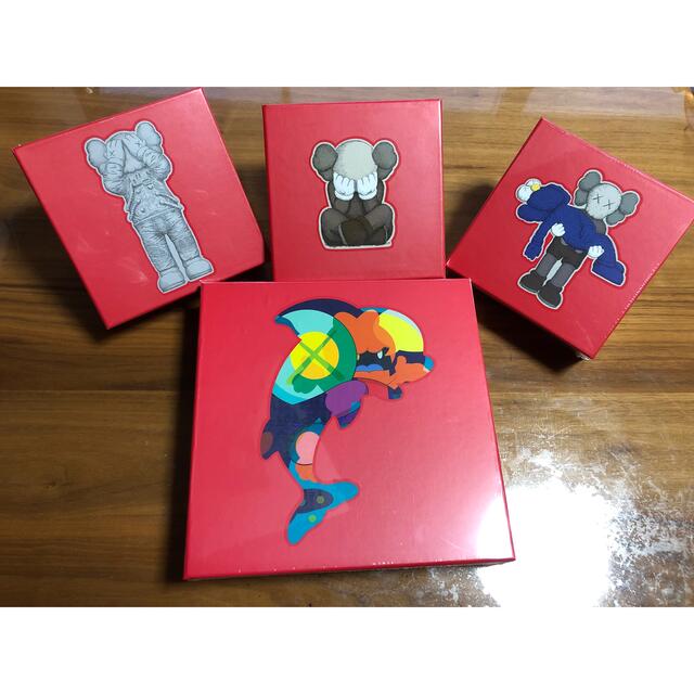 カウズ KAWS TOKYO FIRST パズル PUZZLE 4種類セット美術品/アンティーク