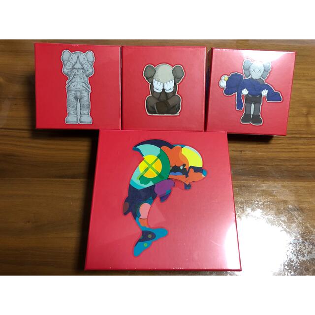 カウズ KAWS TOKYO FIRST パズル PUZZLE 4種類セット美術品/アンティーク