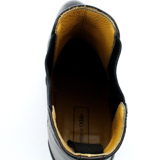 Odette e Odile(オデットエオディール)のオデットエオディール アローズ ショートブーツ 23cm 黒 レディースの靴/シューズ(ブーツ)の商品写真