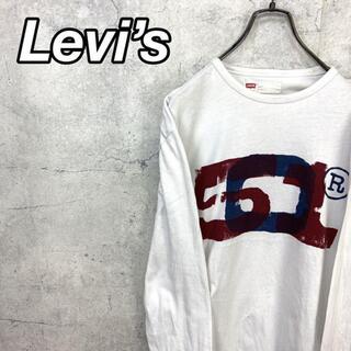 リーバイス(Levi's)の希少 90s リーバイス ロンT プリントロゴ 美品(Tシャツ/カットソー(七分/長袖))