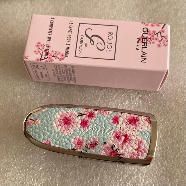 GUERLAIN(ゲラン)の新品★桜柄水色　ケースのみ　ルージュジェ コスメ/美容のベースメイク/化粧品(口紅)の商品写真