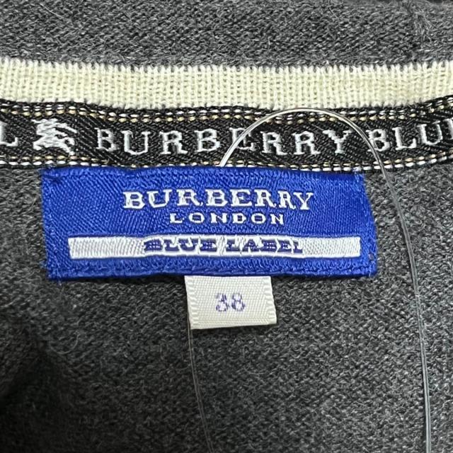 BURBERRY BLUE LABEL(バーバリーブルーレーベル)のバーバリーブルーレーベル パーカー 38 M - レディースのトップス(パーカー)の商品写真