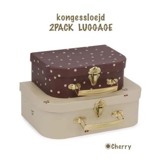 コドモビームス(こども ビームス)の【再入荷】kongessloejd 2PACK ラゲージ　■ チェリー(その他)