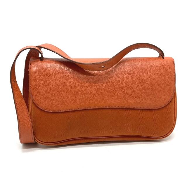 エルメス HERMES サック コロラド MM ワンショルダー ポシェット ショルダーバッグ トワルシェブロン I□刻 オレンジ系