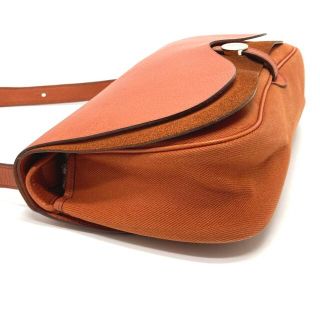 エルメス HERMES サック コロラド MM ワンショルダー ポシェット ショルダーバッグ トワルシェブロン I□刻 オレンジ系
