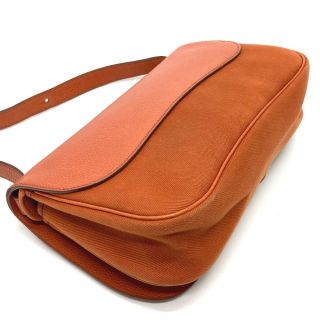 エルメス HERMES サック コロラド MM ワンショルダー ポシェット ショルダーバッグ トワルシェブロン I□刻 オレンジ系