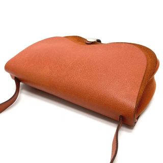 エルメス HERMES サック コロラド MM ワンショルダー ポシェット ショルダーバッグ トワルシェブロン I□刻 オレンジ系