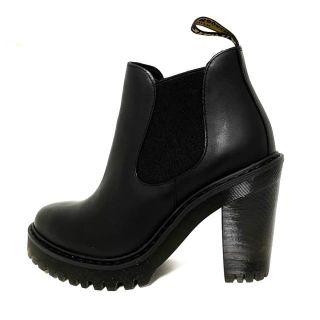 ドクターマーチン(Dr.Martens)のドクターマーチン ショートブーツ UK4 - 黒(ブーツ)