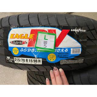 グッドイヤー(Goodyear)のハイブリッドタイヤ　グッドイヤー(タイヤ・ホイールセット)