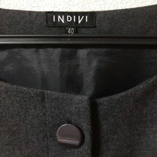 INDIVI(インディヴィ)のお取置き用  INDVI  ２点  コート＆ワンピース レディースのワンピース(ひざ丈ワンピース)の商品写真