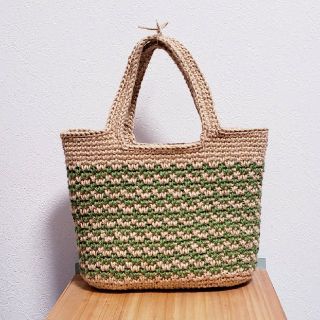 麻ひもバッグ ハンドメイド(バッグ)