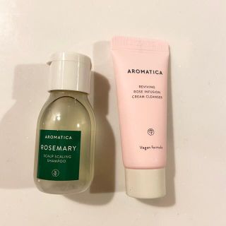 アモーレパシフィック(AMOREPACIFIC)の新品 AROMATICA ローズマリーシャンプー30ml＆ローズクレンザー20g(サンプル/トライアルキット)