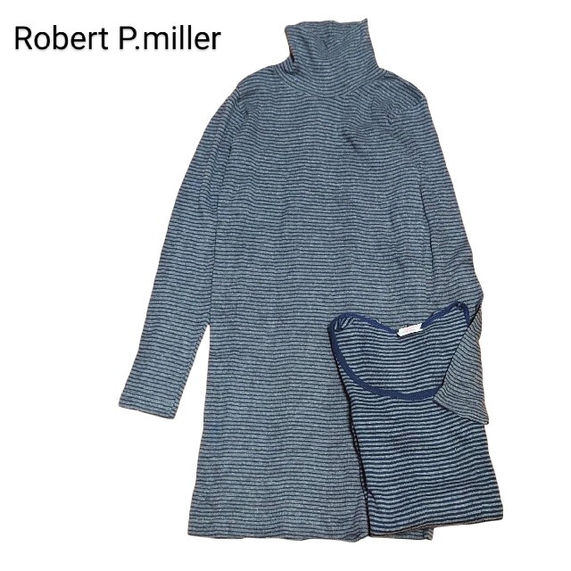 MILLER(ミラー)のUSA製 Robert P.miller ハイネックカットソー、2点セットまとめ レディースのトップス(カットソー(長袖/七分))の商品写真