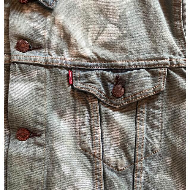 Levi's(リーバイス)のLevi's　デニムジャケット　Gジャン　タイダイ染め　メイドインメキシコ メンズのジャケット/アウター(Gジャン/デニムジャケット)の商品写真