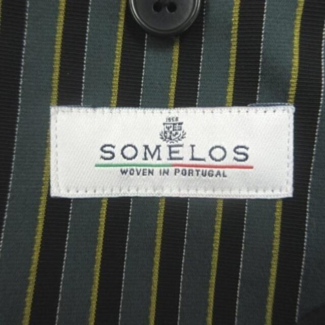 other(アザー)のブルードレス SOMELOS テーラード ジャケット ストライプ コットン L メンズのジャケット/アウター(その他)の商品写真