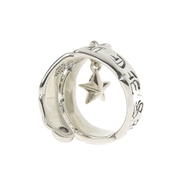 DEAL DESIGN(ディールデザイン)のディールデザイン リング・指輪   スターチャーム ツイストリング SV925 メンズのアクセサリー(リング(指輪))の商品写真