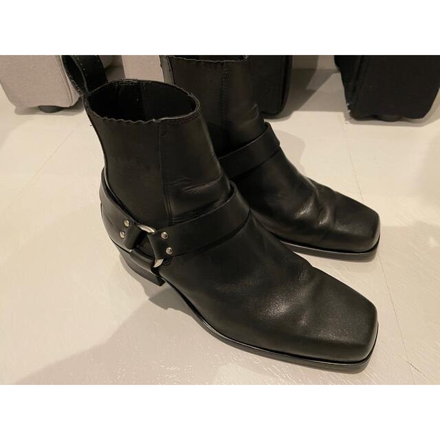 大人気新品 リングブーツ ZARA - LAURENT SAINT サンローラン shop|サンローランならラクマ MANTORU's by セリーヌの通販 靴