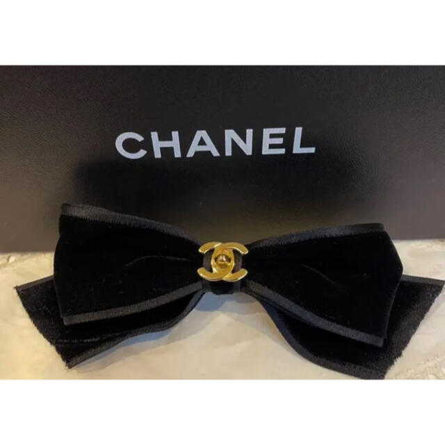 正規品販売! CHANEL バレッタ シャネル❤リボン - バレッタ+ヘア