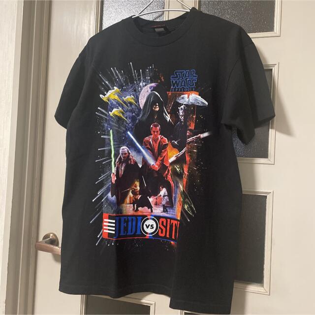 最新最全の WARS STAR 90s エピソード1 USA Tシャツ JEDIvsSITH Tシャツ+カットソー(半袖+袖なし)