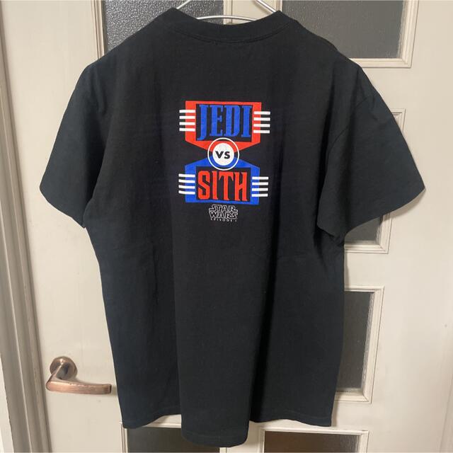 90s STAR WARS エピソード1 JEDIvsSITH Tシャツ USA メンズのトップス(Tシャツ/カットソー(半袖/袖なし))の商品写真