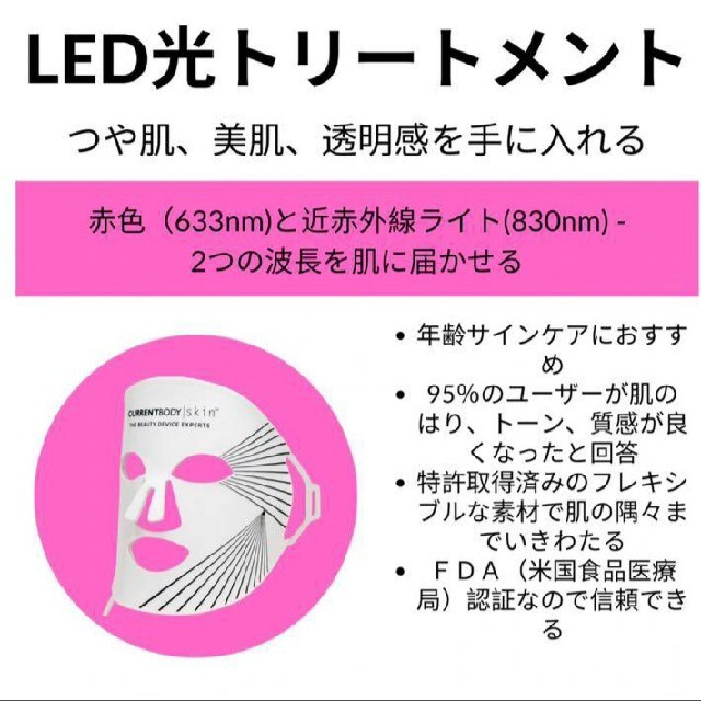 CURRENT BODY LED MASK 未使用 値下げしました-