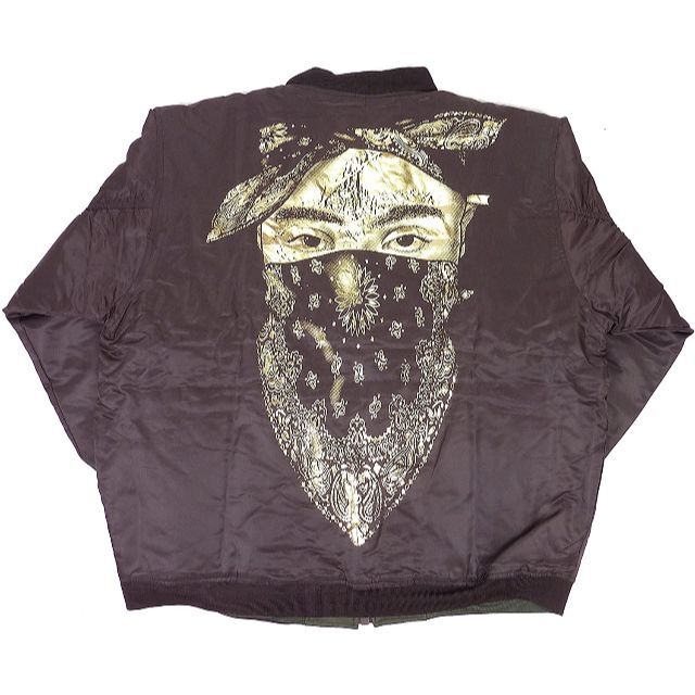 Jicco 2Pac リバーシブル MA-1 ジャケット 4XL Jicco 2Pac リバーシブル MA-1 ジャケット 4XL