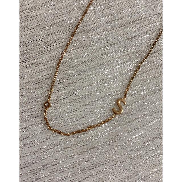 TAI jewelry ロンハーマン取扱 イニシャルネックレス 18K