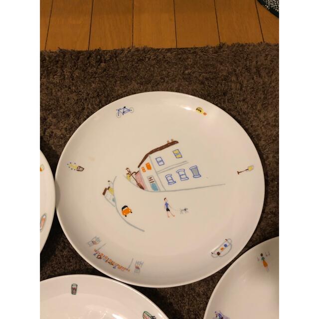 キューピー80周年 大皿5枚セット インテリア/住まい/日用品のキッチン/食器(食器)の商品写真