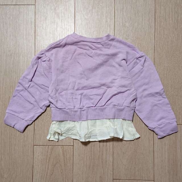 F.O.KIDS(エフオーキッズ)のスウェット【110】アプレレクール キッズ/ベビー/マタニティのキッズ服女の子用(90cm~)(Tシャツ/カットソー)の商品写真