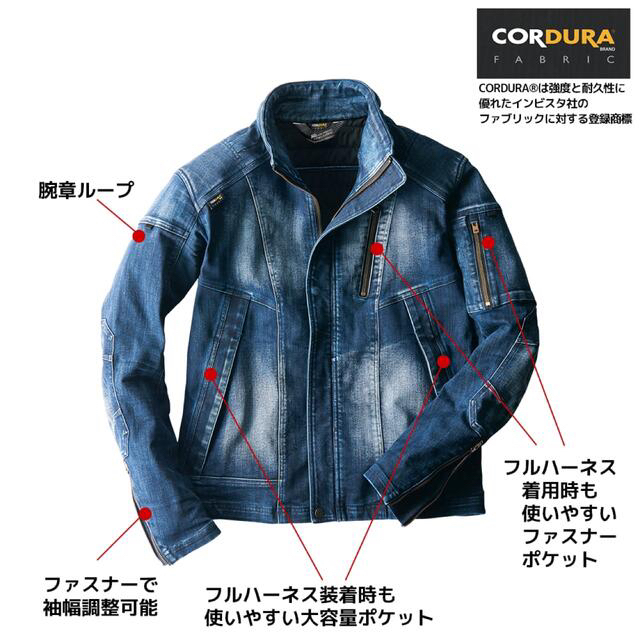 PRO CORE(R) DENIM SERIESジャケットandパンツセット　S レディースのジャケット/アウター(Gジャン/デニムジャケット)の商品写真