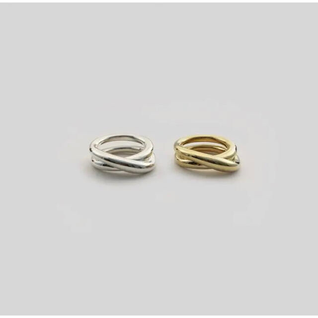 loro line ring gold 13号-