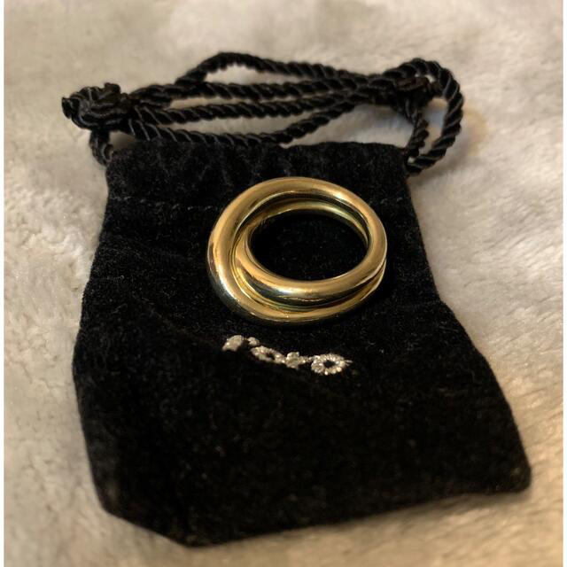 UNITED ARROWS(ユナイテッドアローズ)のloro w line ring 指輪　11号 レディースのアクセサリー(リング(指輪))の商品写真