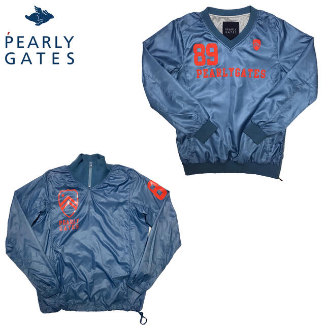 PEARLY GATES(パーリーゲイツ)の美品 PEARLYGATES 蓄熱 スニード ナイロン ジャケット セット スポーツ/アウトドアのゴルフ(ウエア)の商品写真