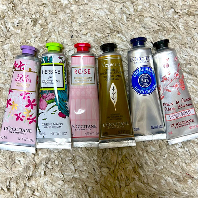 ロクシタン　ハンドクリーム30ML 6本セット