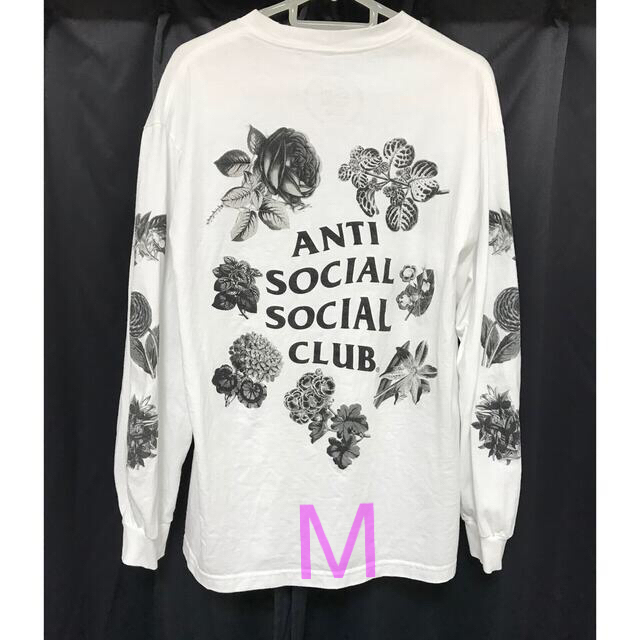 Anti Social Social Club L/S Tee  White M