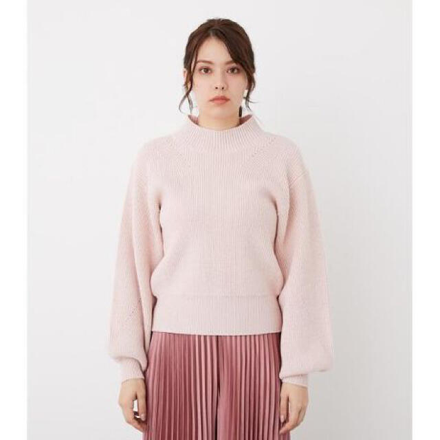 rienda(リエンダ)のボリュームSLV Knit TOP ボリュームスリーブニットトップス レディースのトップス(ニット/セーター)の商品写真