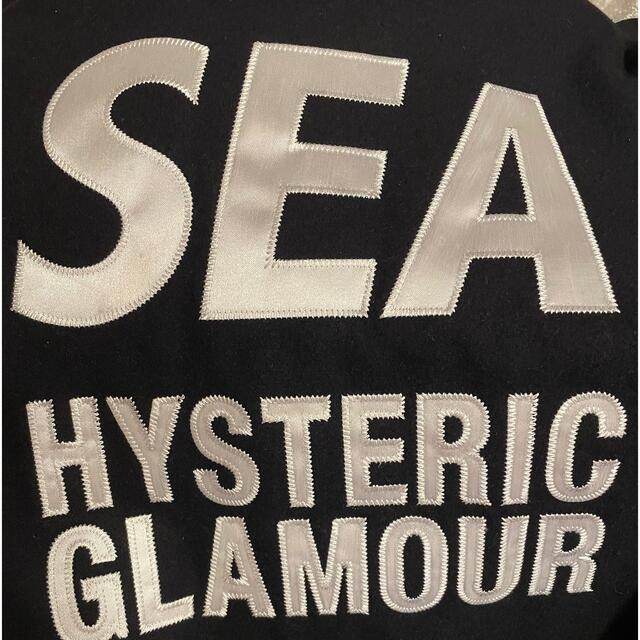 WIND AND SEA(ウィンダンシー)のお得！美品！HYSTERIC GLAMOUR×WIND AND SEA メンズのジャケット/アウター(スタジャン)の商品写真