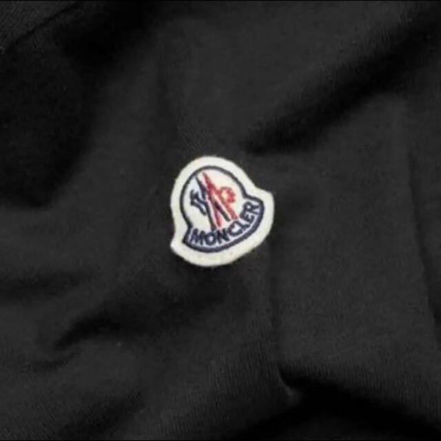 MONCLER(モンクレール)の★希少★ MONCLER 半袖Tシャツ XL ロゴ モンクレール ブラック メンズのトップス(Tシャツ/カットソー(半袖/袖なし))の商品写真