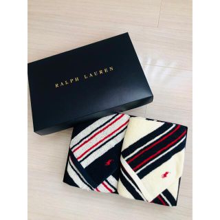 ポロラルフローレン(POLO RALPH LAUREN)の★ poloralphlauren★新品未使用箱付き(タオル/バス用品)