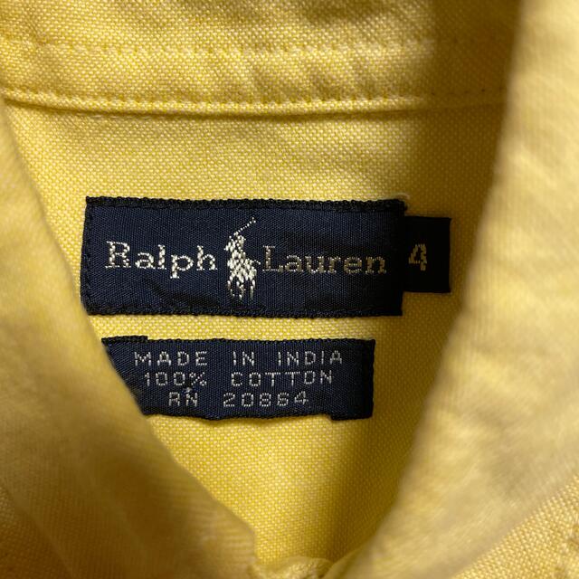 POLO RALPH LAUREN(ポロラルフローレン)のポロラルフローレン POLO RALPH LAUREN ワンポイント シャツ キッズ/ベビー/マタニティのキッズ服男の子用(90cm~)(ブラウス)の商品写真