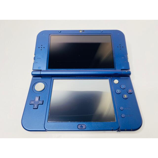 ニンテンドー3DS(ニンテンドー3DS)のNEWニンテンドー3DS LL メタリックブルー エンタメ/ホビーのゲームソフト/ゲーム機本体(携帯用ゲーム機本体)の商品写真