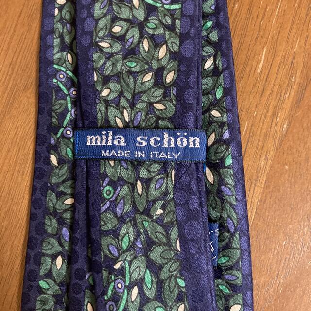 mila schon(ミラショーン)のMila Schon ミラショーン★シルクネクタイ made in ITALY メンズのファッション小物(ネクタイ)の商品写真