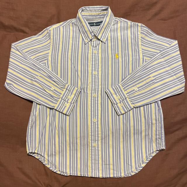 POLO RALPH LAUREN(ポロラルフローレン)のポロラルフローレン POLO RALPH LAUREN ストライプ ボタンシャツ キッズ/ベビー/マタニティのキッズ服男の子用(90cm~)(ブラウス)の商品写真