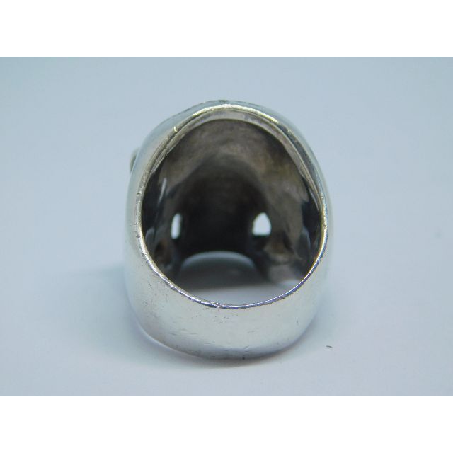 美品 17号 ジェングレイル スカル リング ジルコニア アクセサリー 指輪