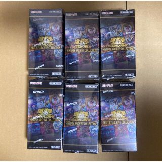 遊戯王　ヒストリーアーカイブコレクション 6BOX シュリンク付き(Box/デッキ/パック)