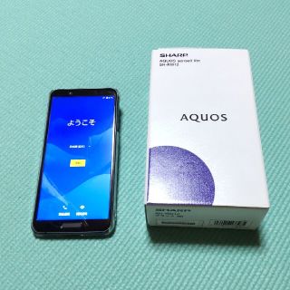 シャープ(SHARP)のSRA様専用♡SHARP AQUOS　sense3lite ブラック(スマートフォン本体)