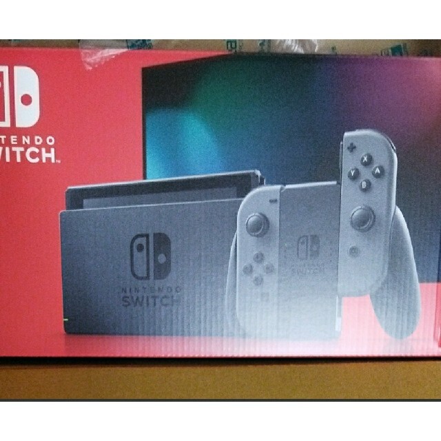 Switch本体　グレー　新品・未開封品