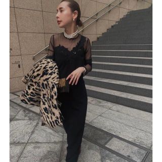 アメリヴィンテージ(Ameri VINTAGE)のUND RENEE CUTWORK DRESS(ウェディングドレス)